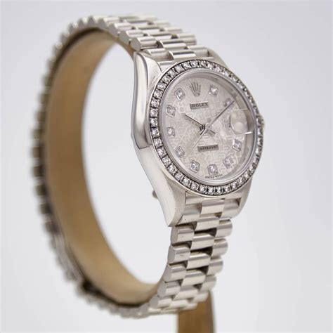 rolex ladies datejust president band